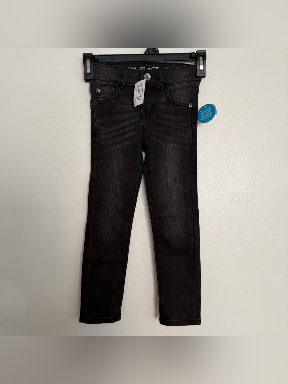 Girls’ The Children’s Place Skinny Stretch Jeans Black Size 5